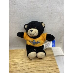 Dimples Teddy Build-A-Bear Workshop‎ Mini Teddy Mcdonalds Toy 2006 Plush BABW